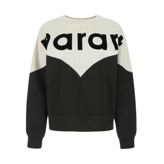 Isabel Marant Étoile Logo Printed Crewneck Sweater